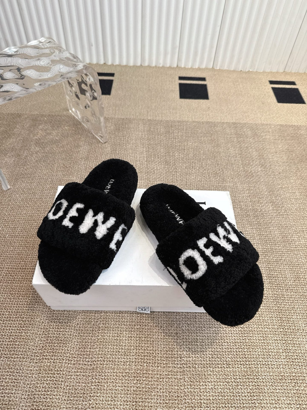 Loewe Classic Autumn/Winter Wool Slippers