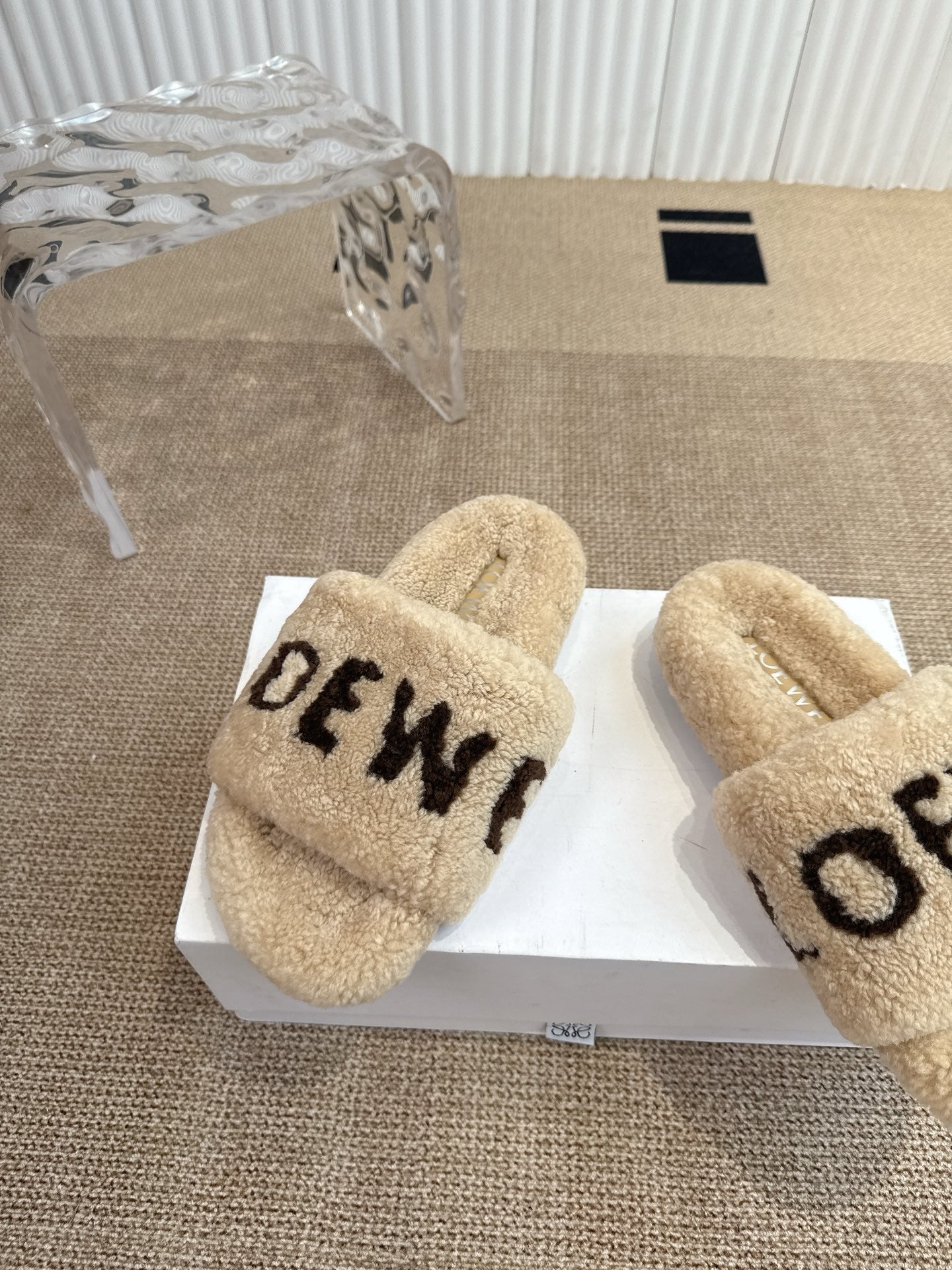 Loewe Classic Autumn/Winter Wool Slippers