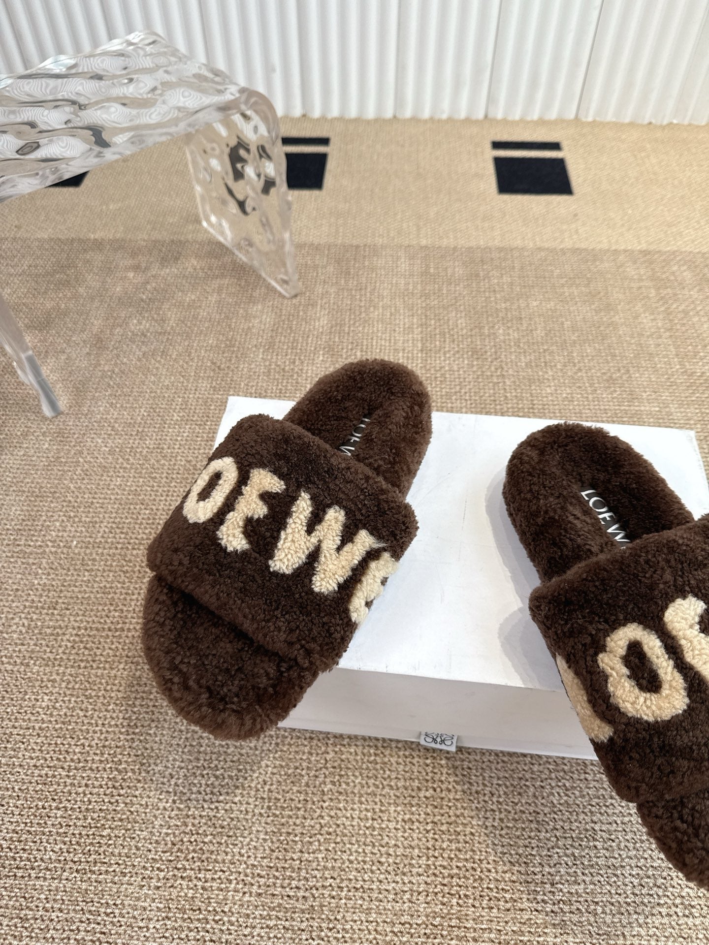 Loewe Classic Autumn/Winter Wool Slippers