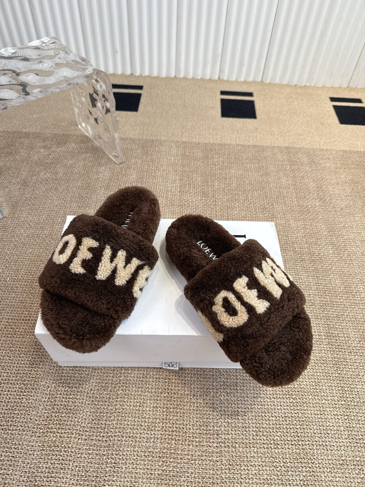 Loewe Classic Autumn/Winter Wool Slippers