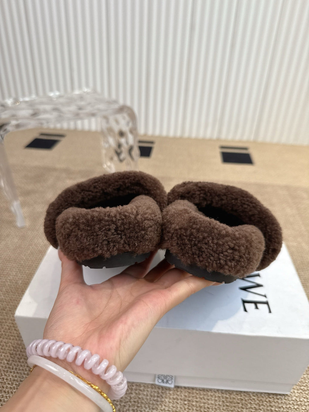 Loewe Classic Autumn/Winter Wool Slippers