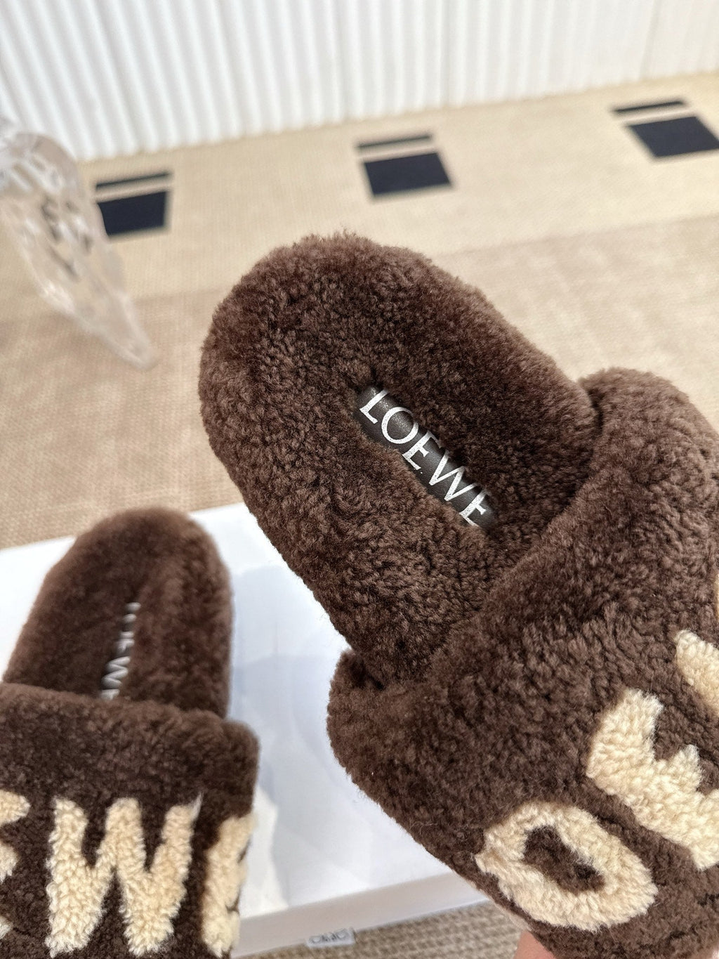 Loewe Classic Autumn/Winter Wool Slippers
