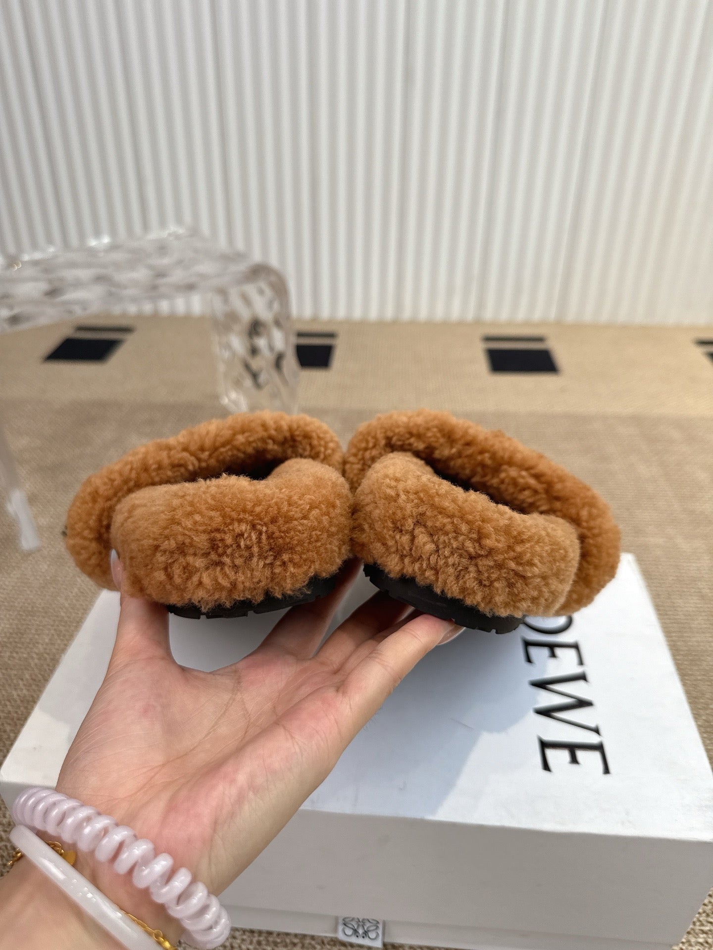 Loewe Classic Autumn/Winter Wool Slippers