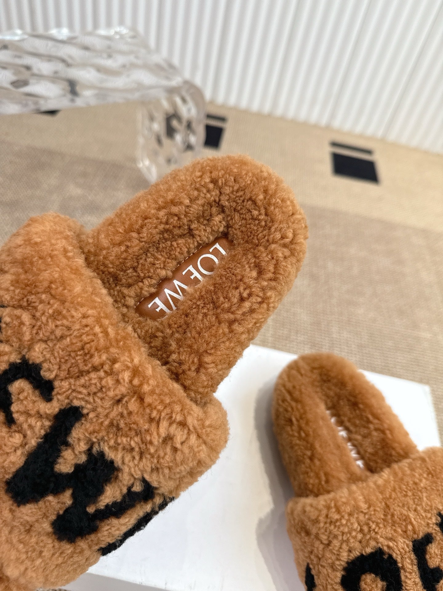 Loewe Classic Autumn/Winter Wool Slippers