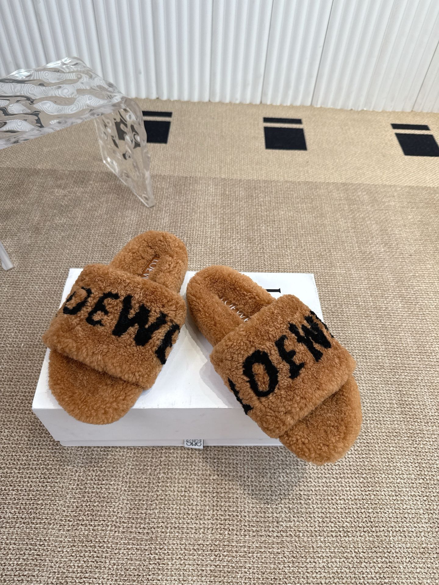 Loewe Classic Autumn/Winter Wool Slippers