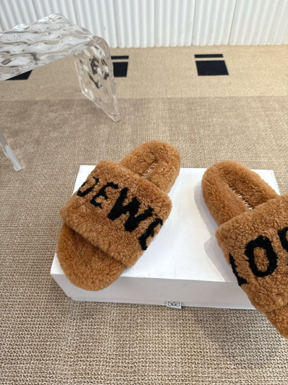 Loewe Classic Autumn/Winter Wool Slippers
