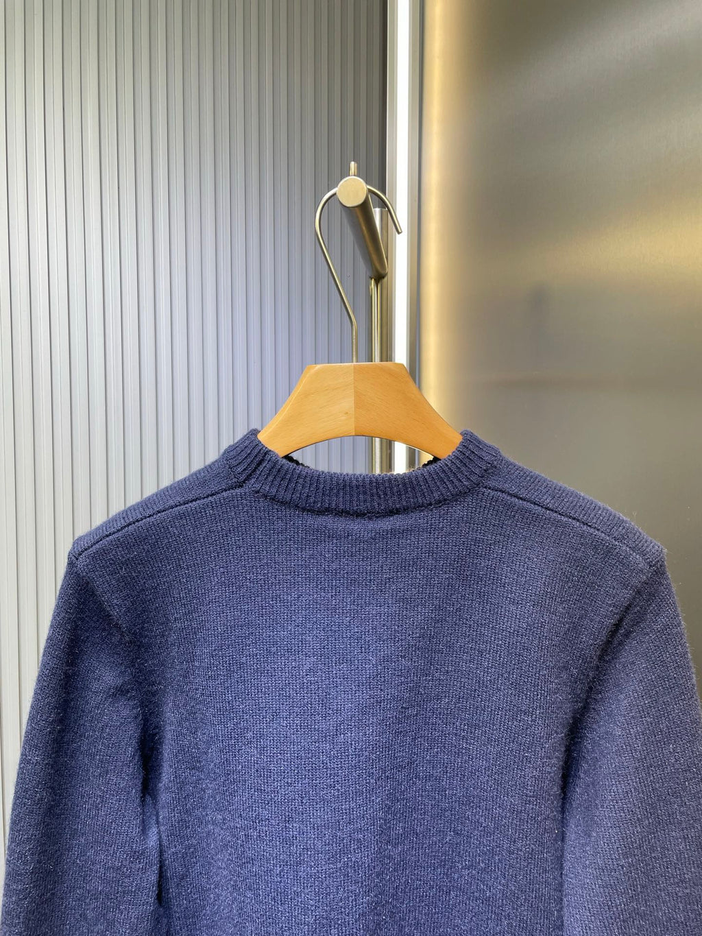 Gucci Dissipated Logo Wool Pullover