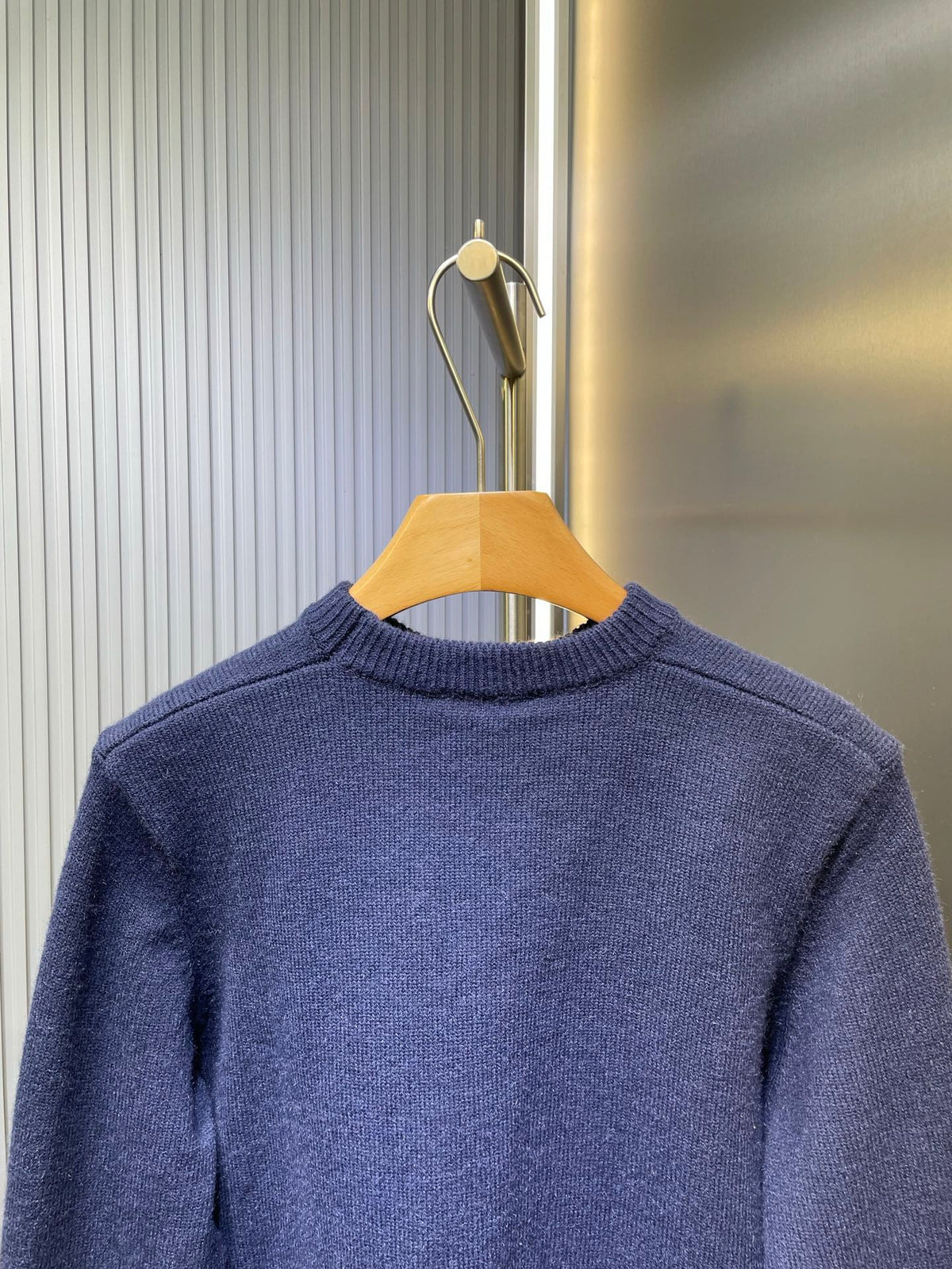 Gucci Dissipated Logo Wool Pullover