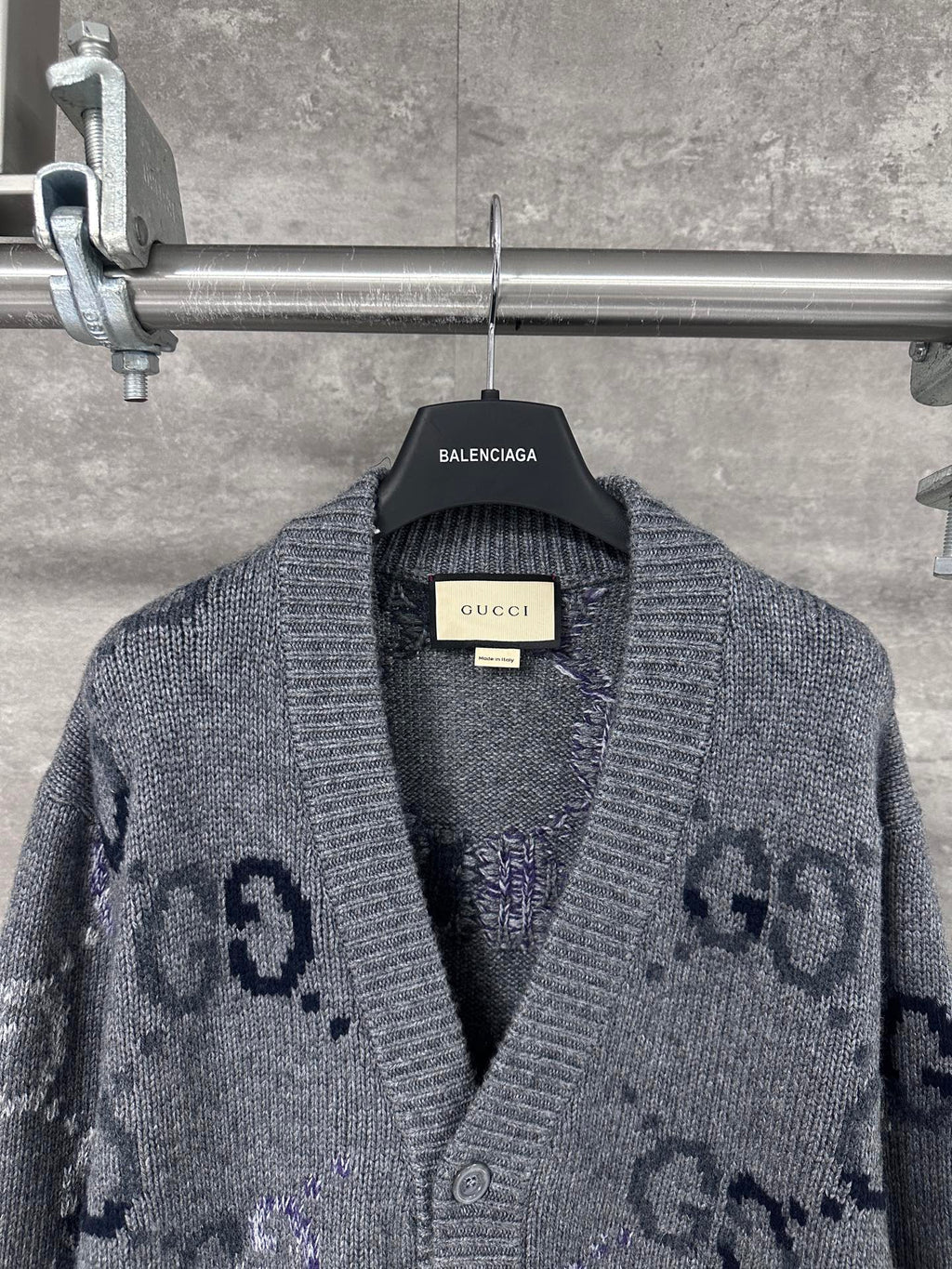 Gucci Gradient Knit Cardigan – 24FW