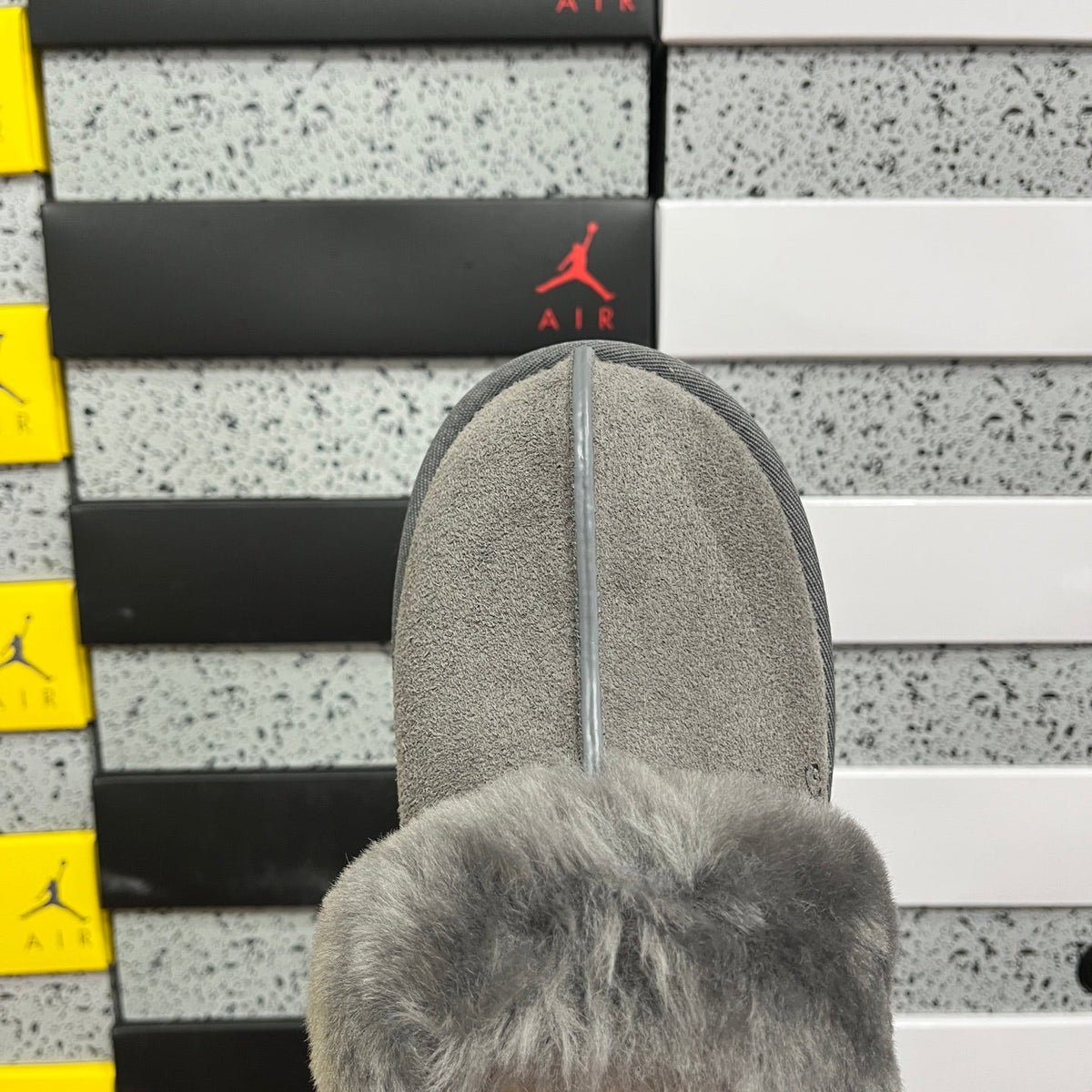 UGG Thick-Soled Low-Cut Fur Snow Boots