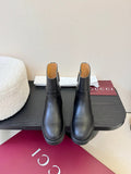 Gucci Runway Suede Boots