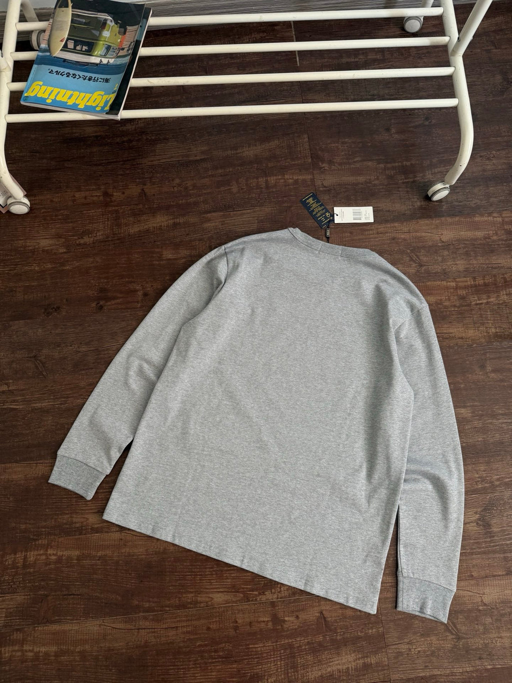 Ralph Lauren Classic Plain Knit Long-Sleeve Sweatshirt – 2025SS