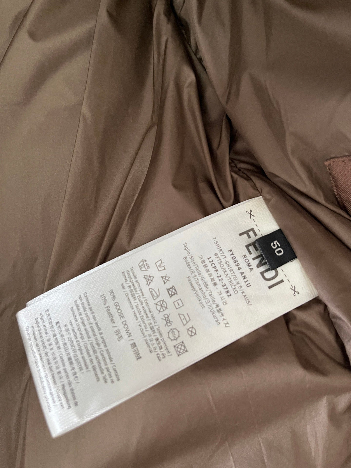 Fendi Limited Edition Unisex Puffer Jacket