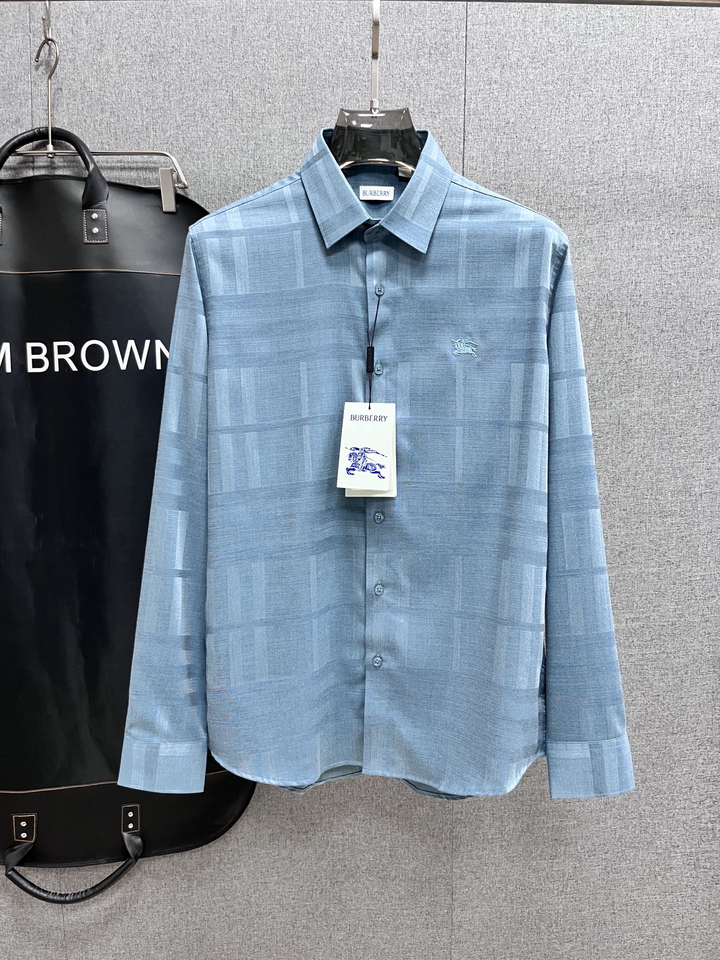 Burberry Men's Casual Long Sleeve Shirt – Autumn/Winter Collection