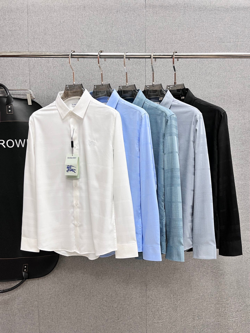Burberry Men's Casual Long Sleeve Shirt – Autumn/Winter Collection