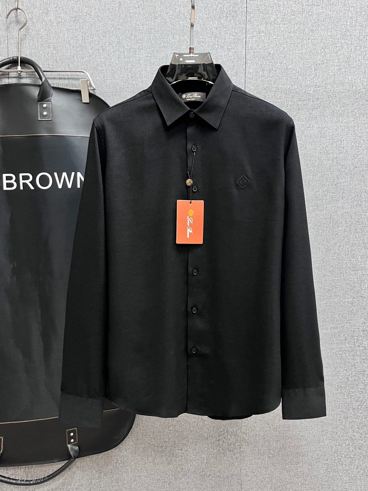Loro Piana Men's Casual Long Sleeve Shirt – Autumn/Winter Collection