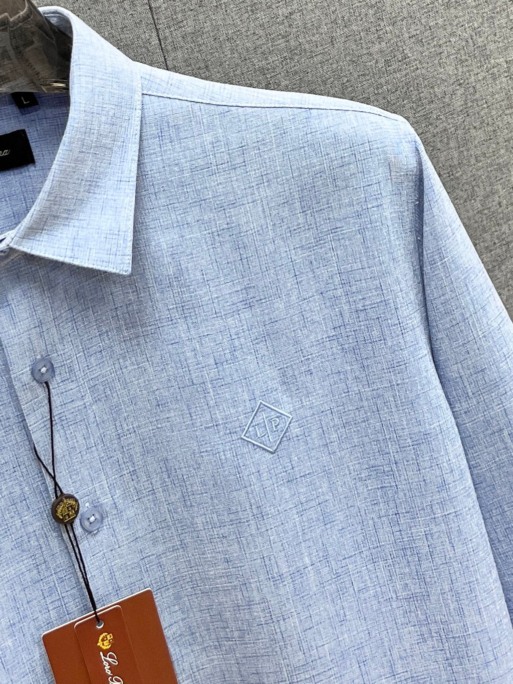 Loro Piana Men's Casual Long Sleeve Shirt – Autumn/Winter Collection