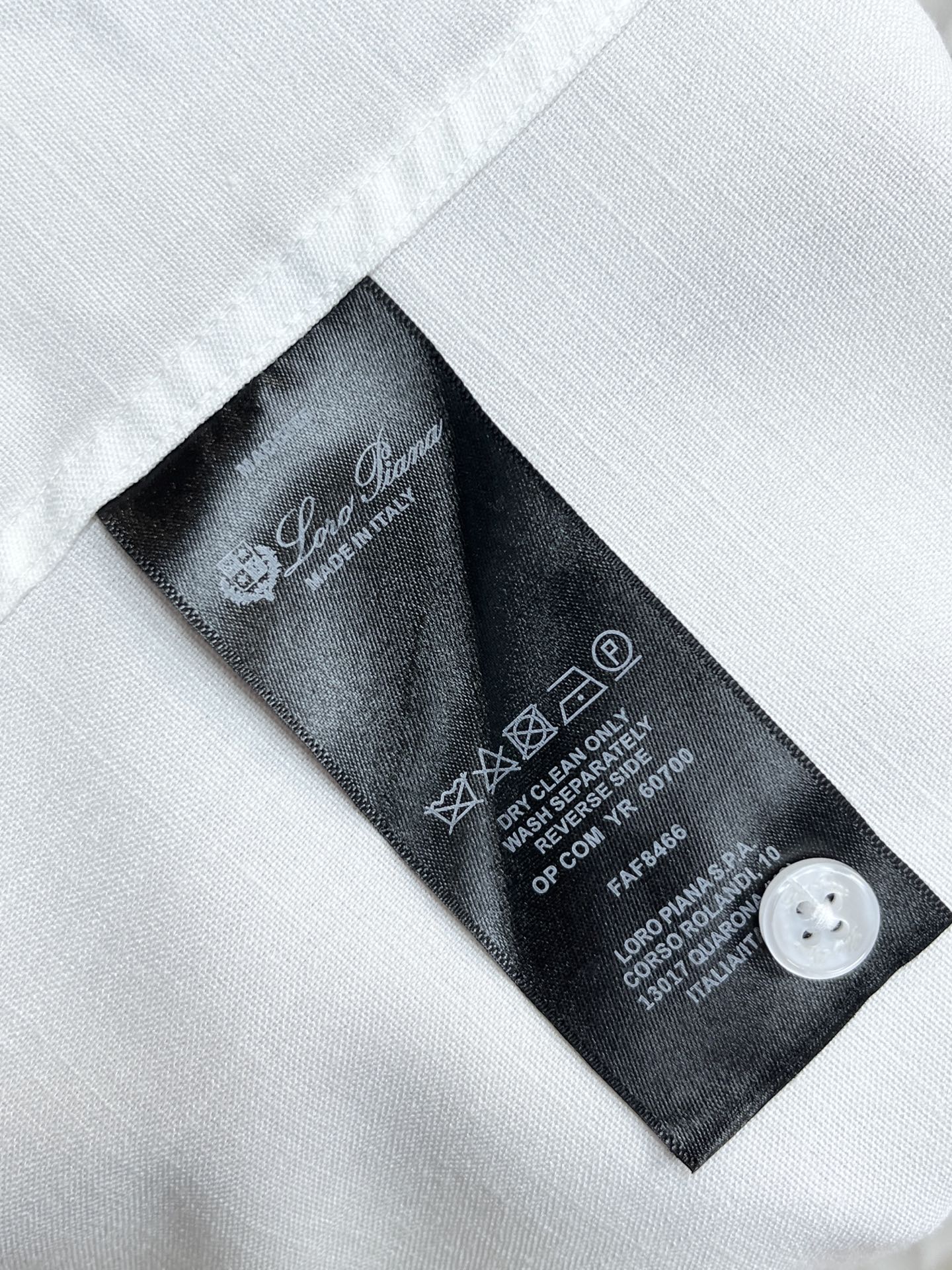 Loro Piana Men's Casual Long Sleeve Shirt – Autumn/Winter Collection