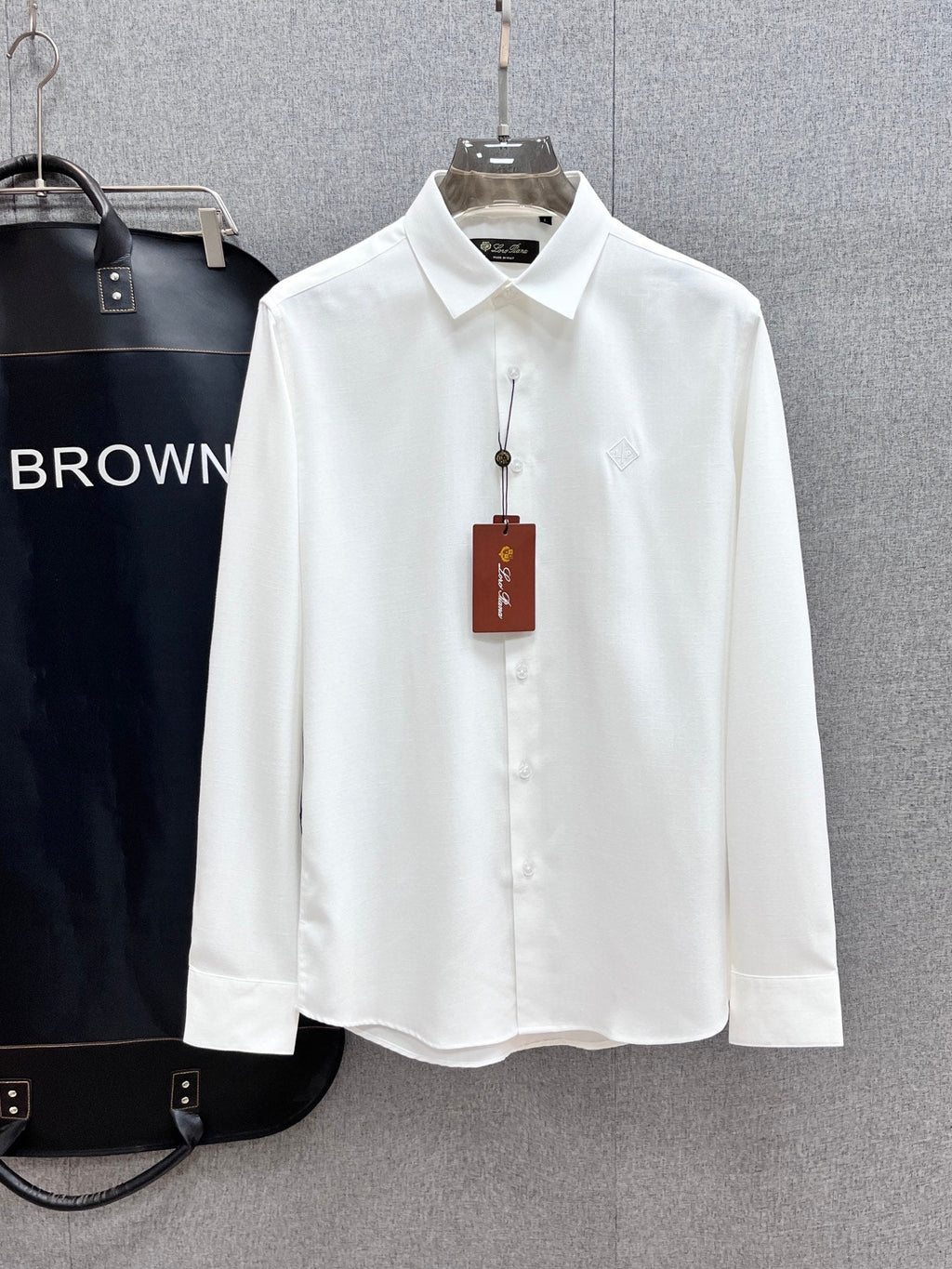 Loro Piana Men's Casual Long Sleeve Shirt – Autumn/Winter Collection