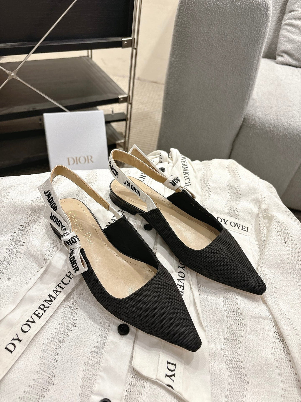 Dior J'Adior Embroidered Kitten Heel Sandals