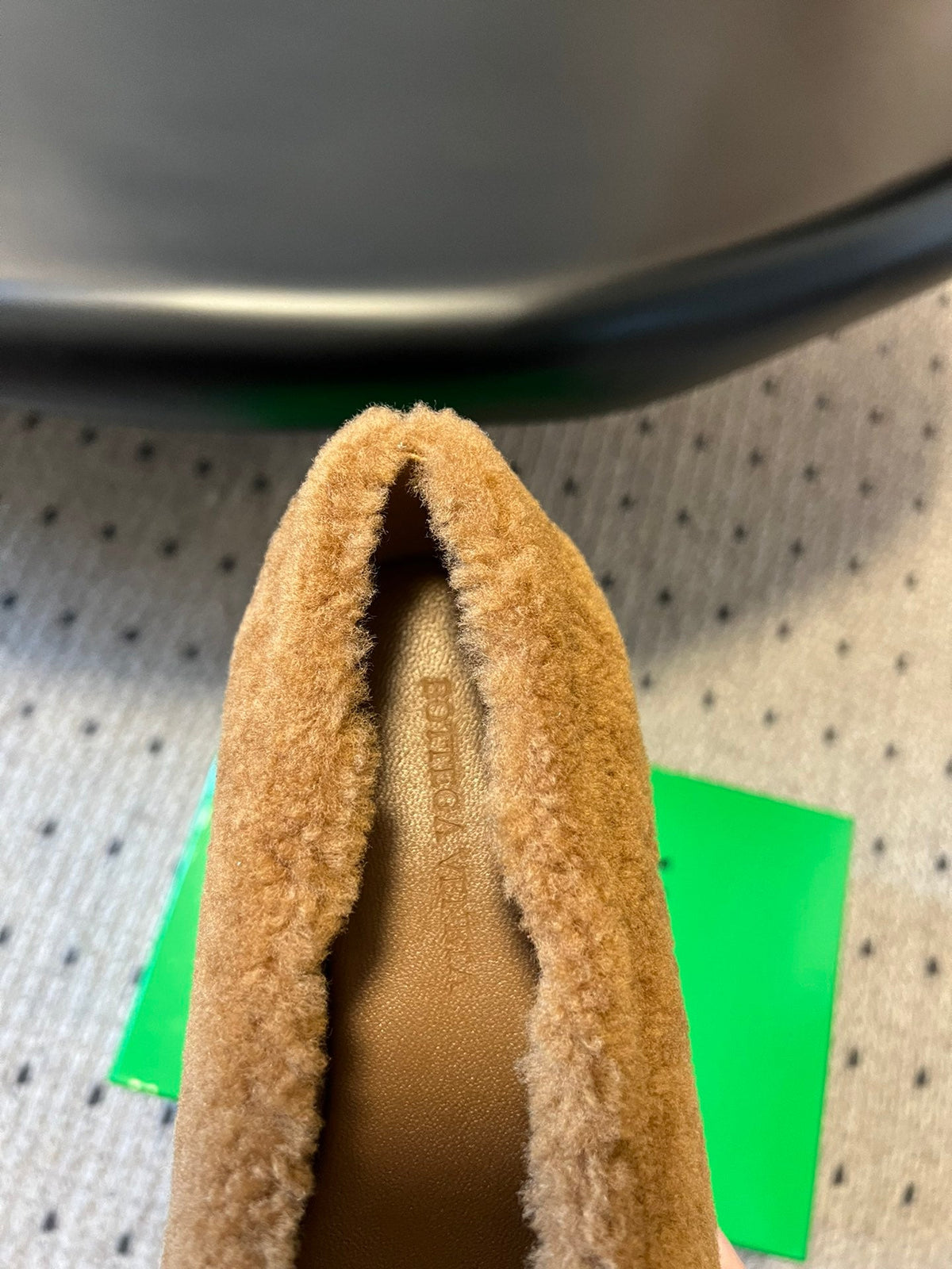 Bottega Veneta Furry Ballet Flats – 25SS