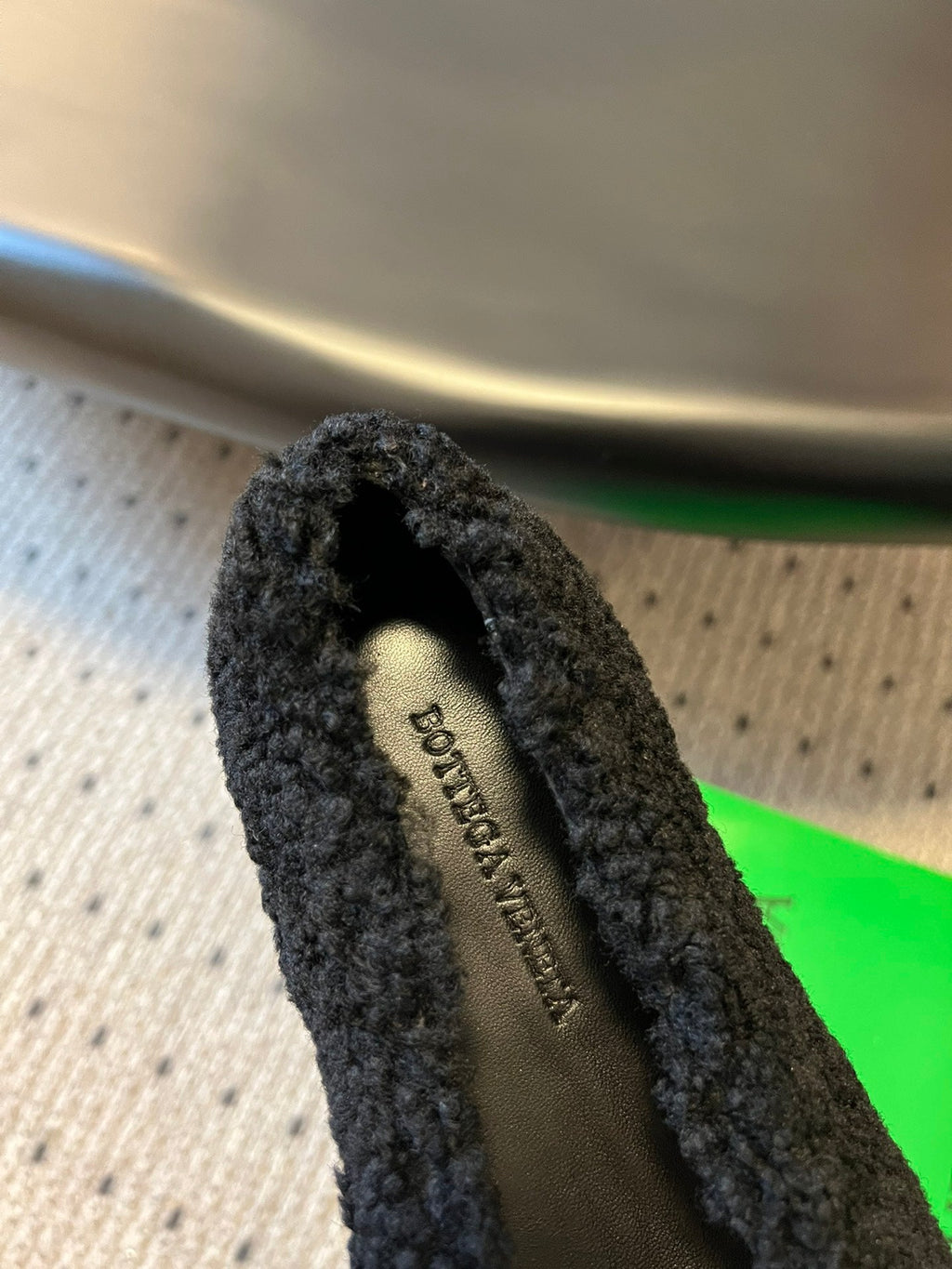 Bottega Veneta Furry Ballet Flats – 25SS