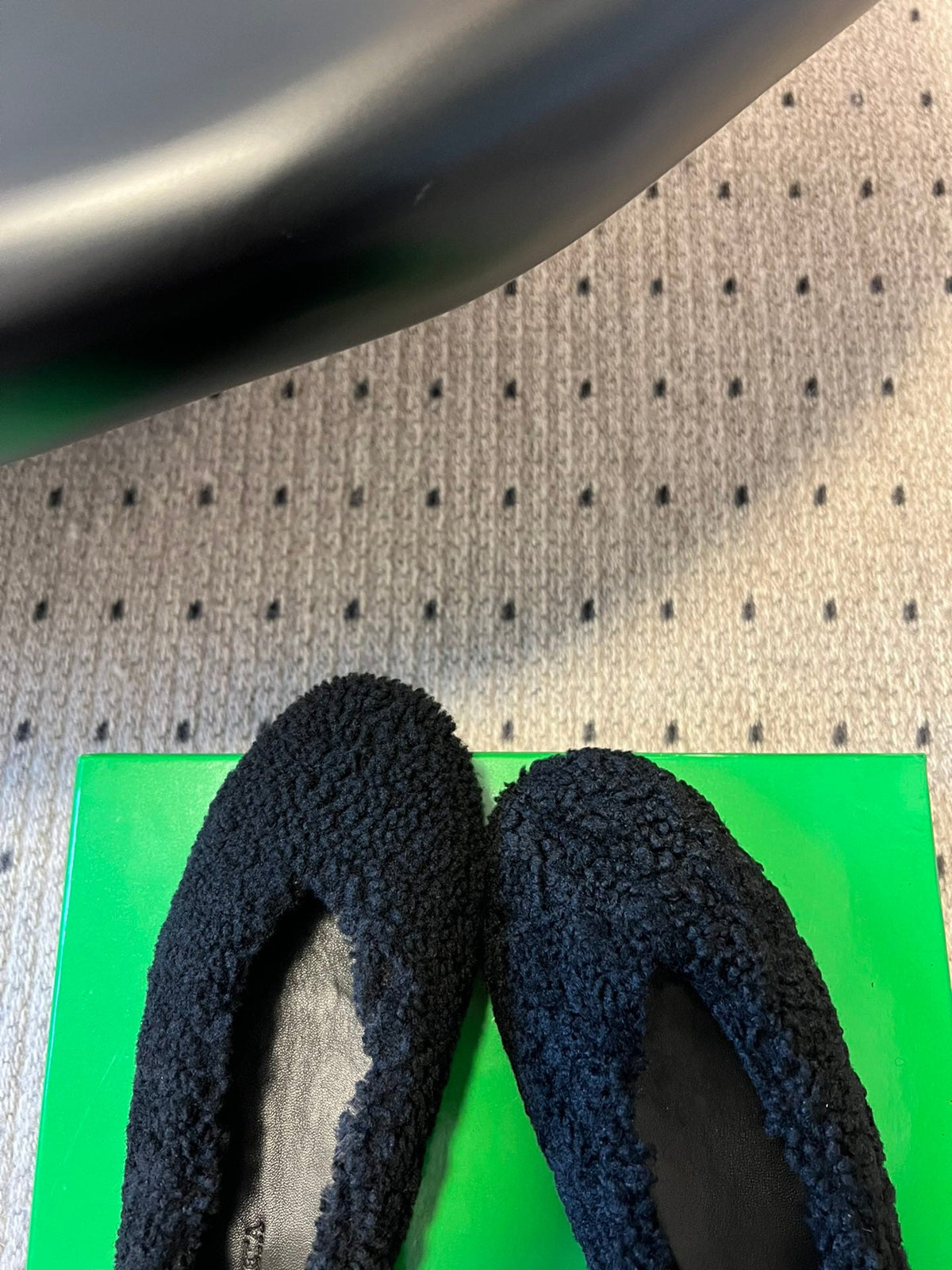 Bottega Veneta Furry Ballet Flats – 25SS