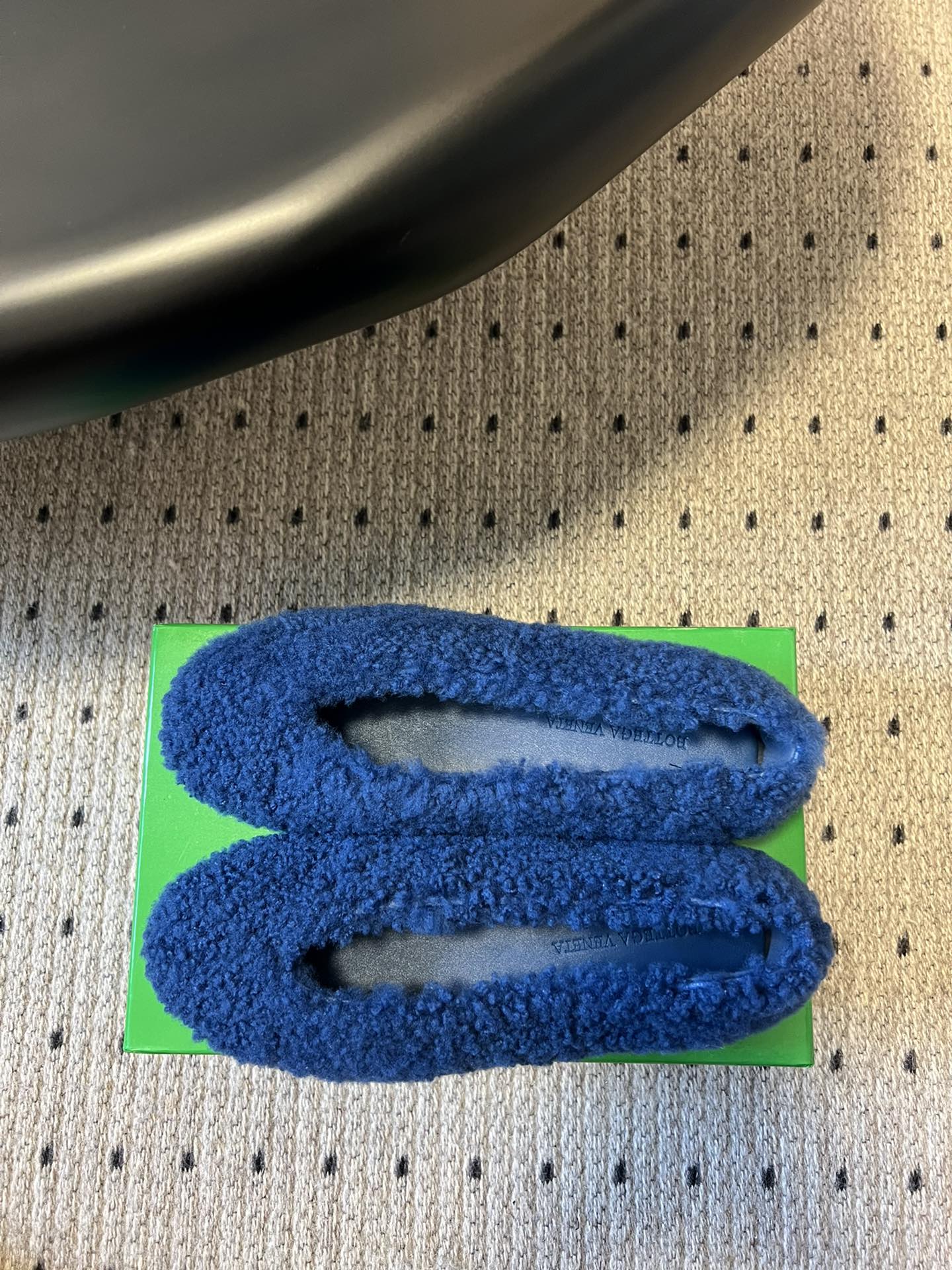 Bottega Veneta Furry Ballet Flats – 25SS