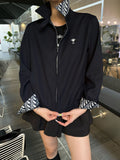 Dior CD Bee Embroidery Monogram Patchwork Jacket