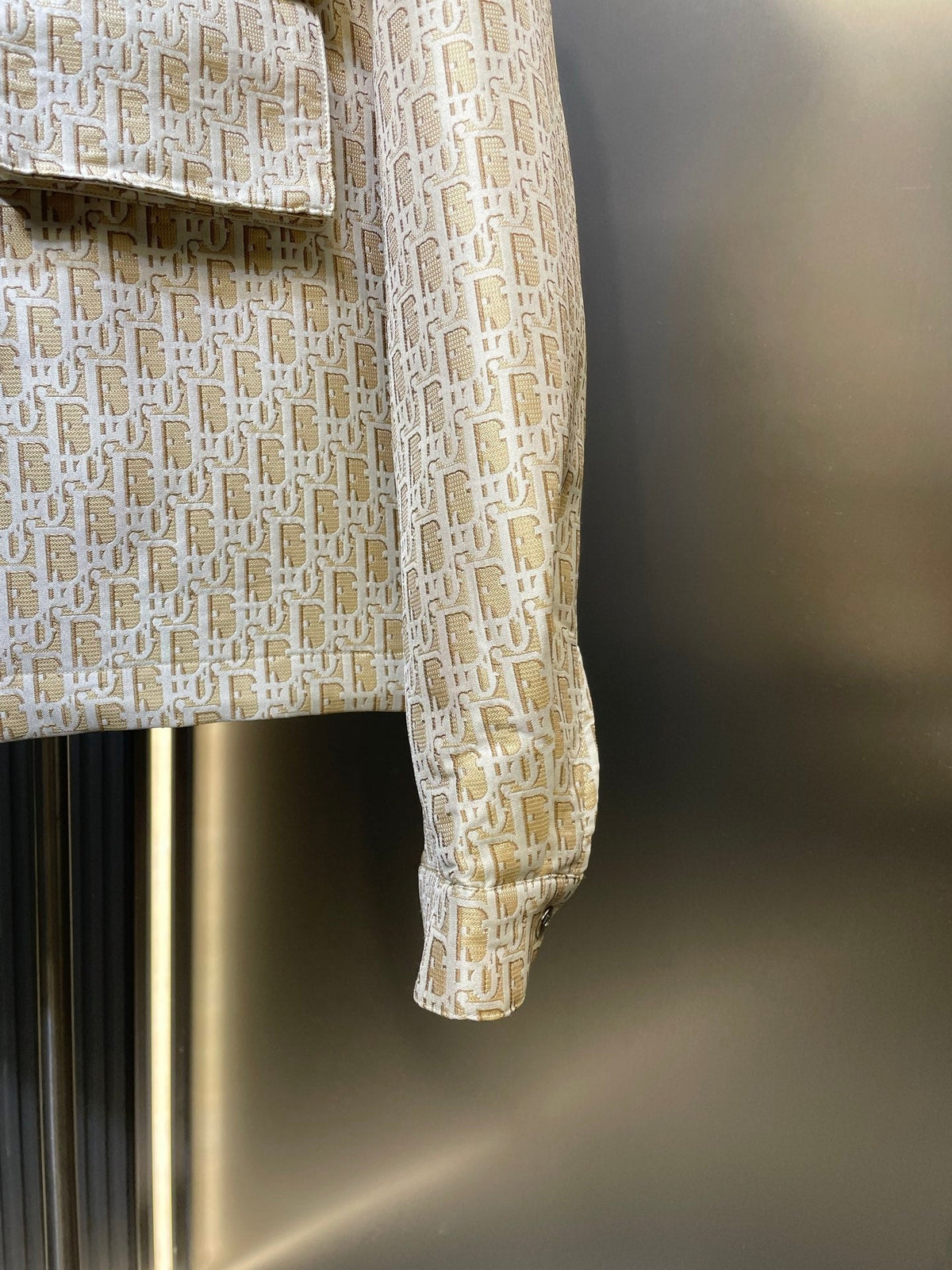 Dior Monogram Jacquard Hooded Jacket – 25FW