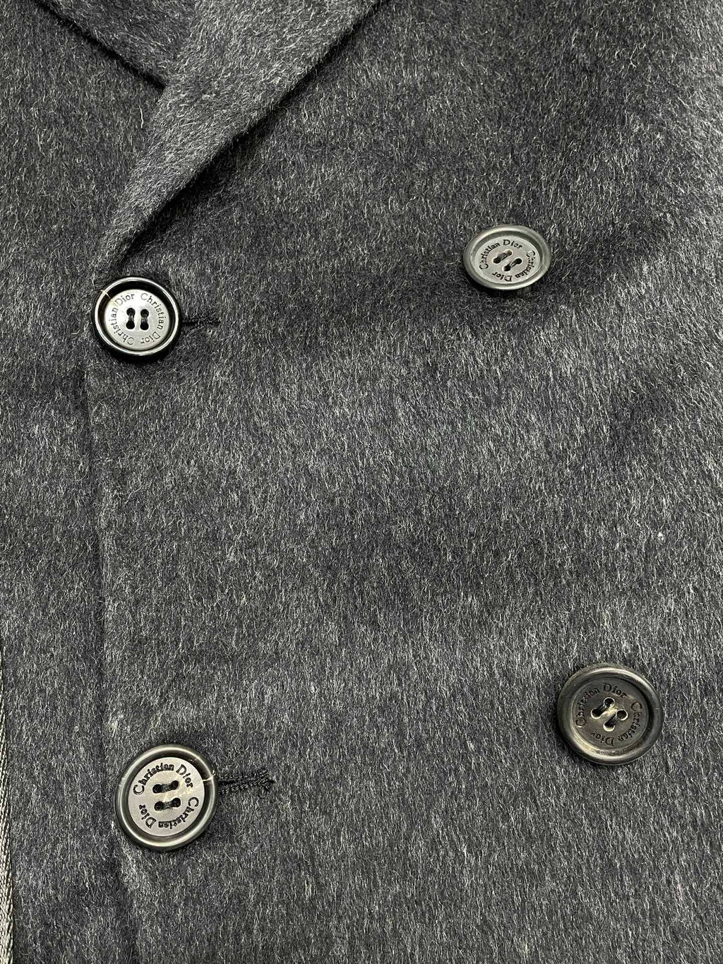 Dior Men's Wool Double-breasted Short Coat