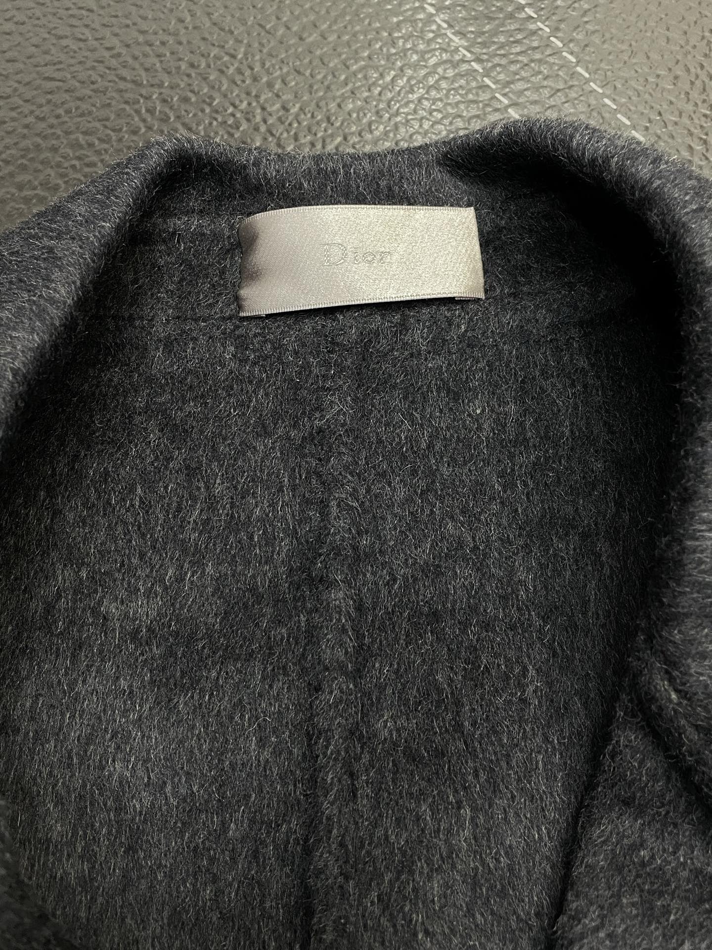 Dior Men's Wool Double-breasted Short Coat