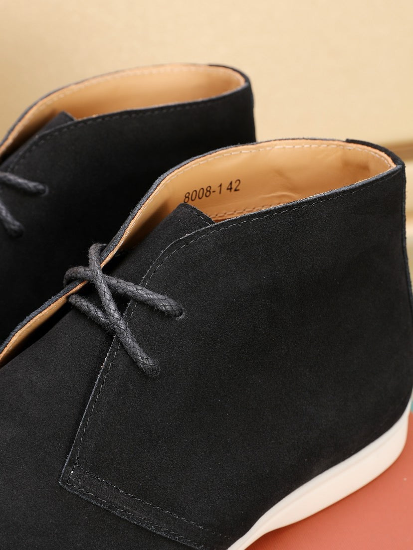 Loro Piana Water-Repellent Suede Moccasin Loafers