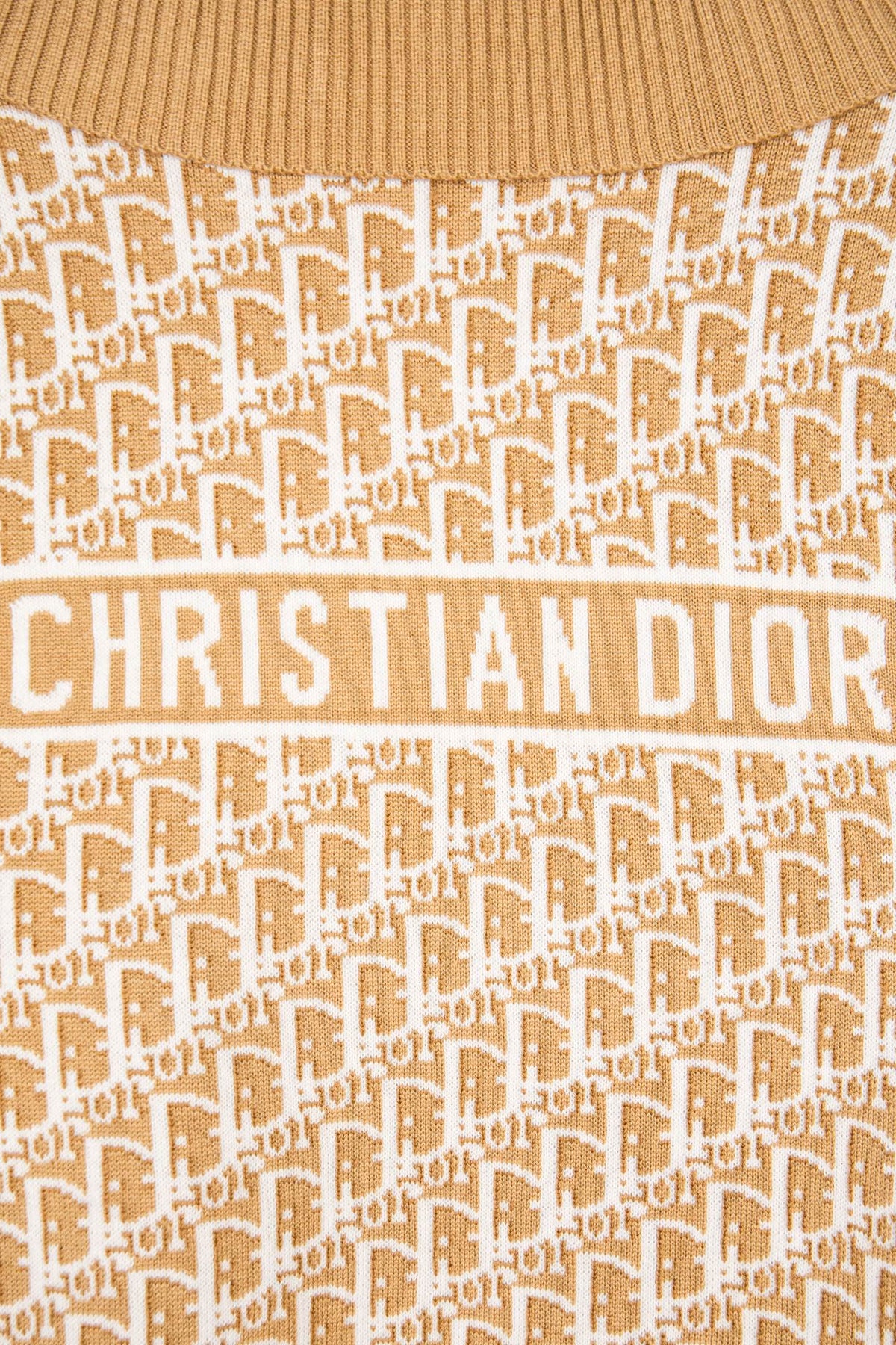 Dior Classic Oblique Reversible Cashmere Sweater – 25FW