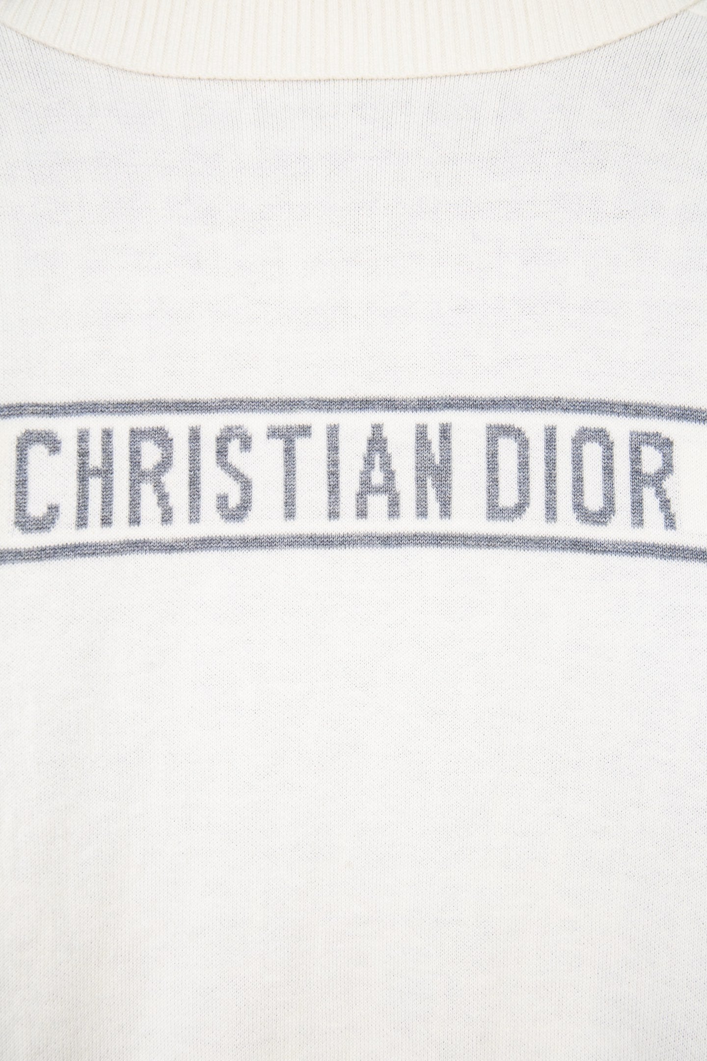 Dior Classic Oblique Reversible Cashmere Sweater – 25FW