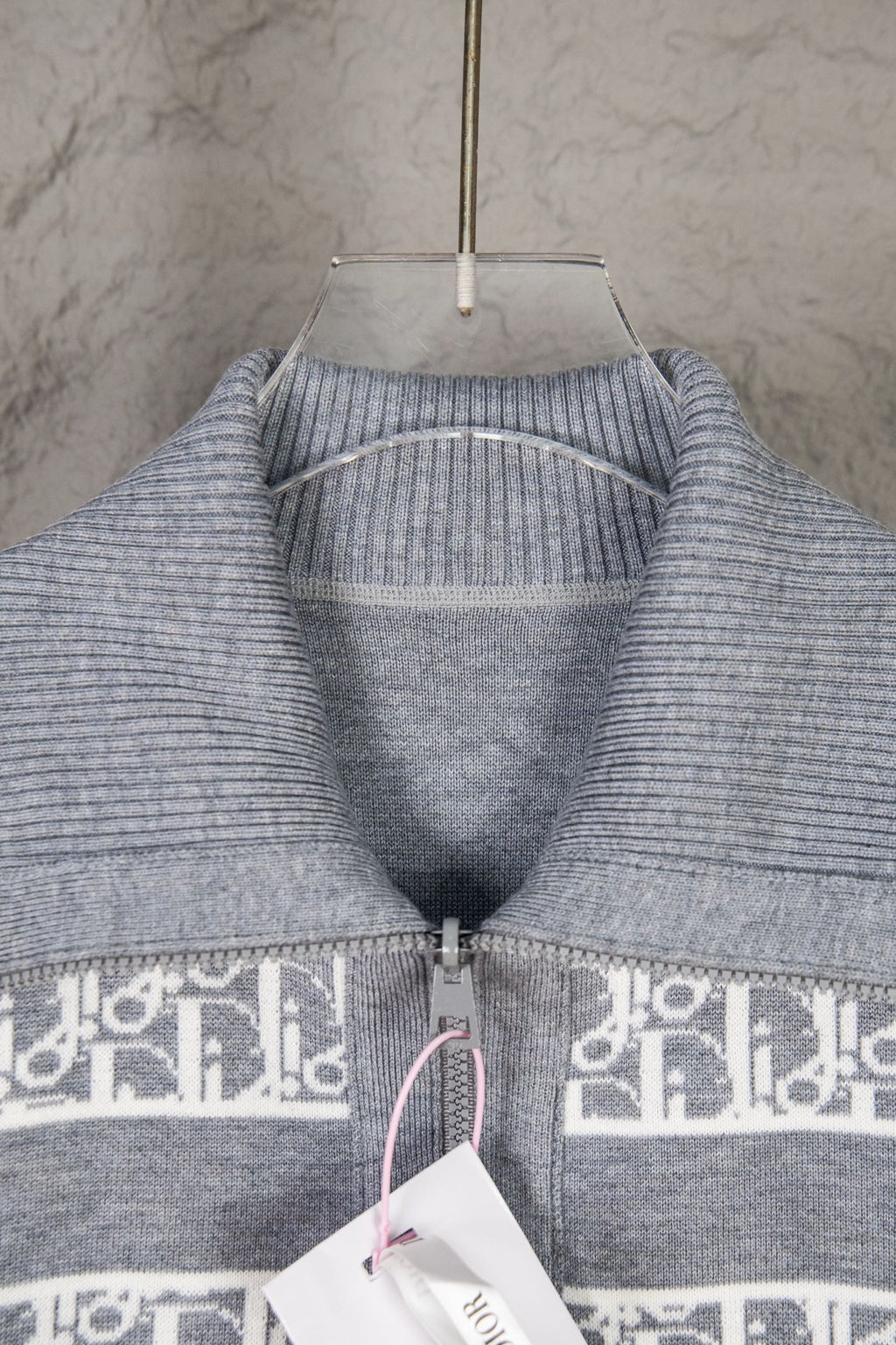 Dior Classic Oblique Reversible Cashmere Sweater – 25FW