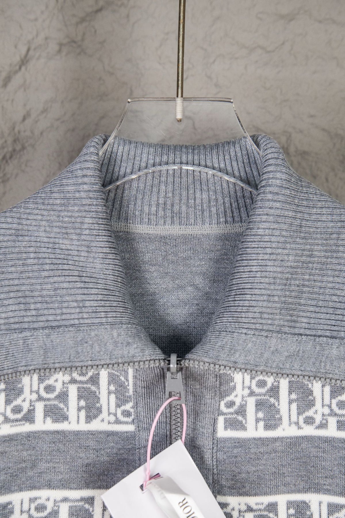 Dior Classic Oblique Reversible Cashmere Sweater – 25FW