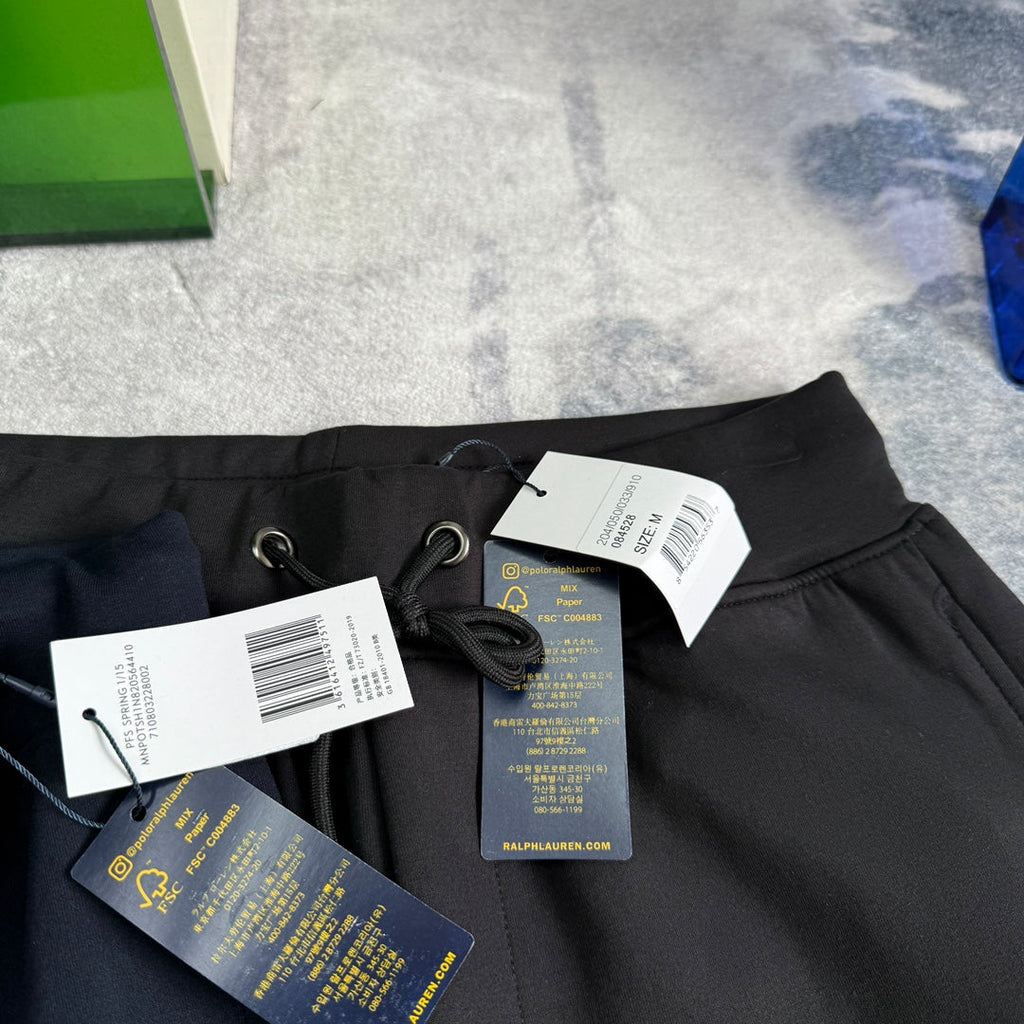 Ralph Lauren Classic Double-Sided Knit Jogger Pants