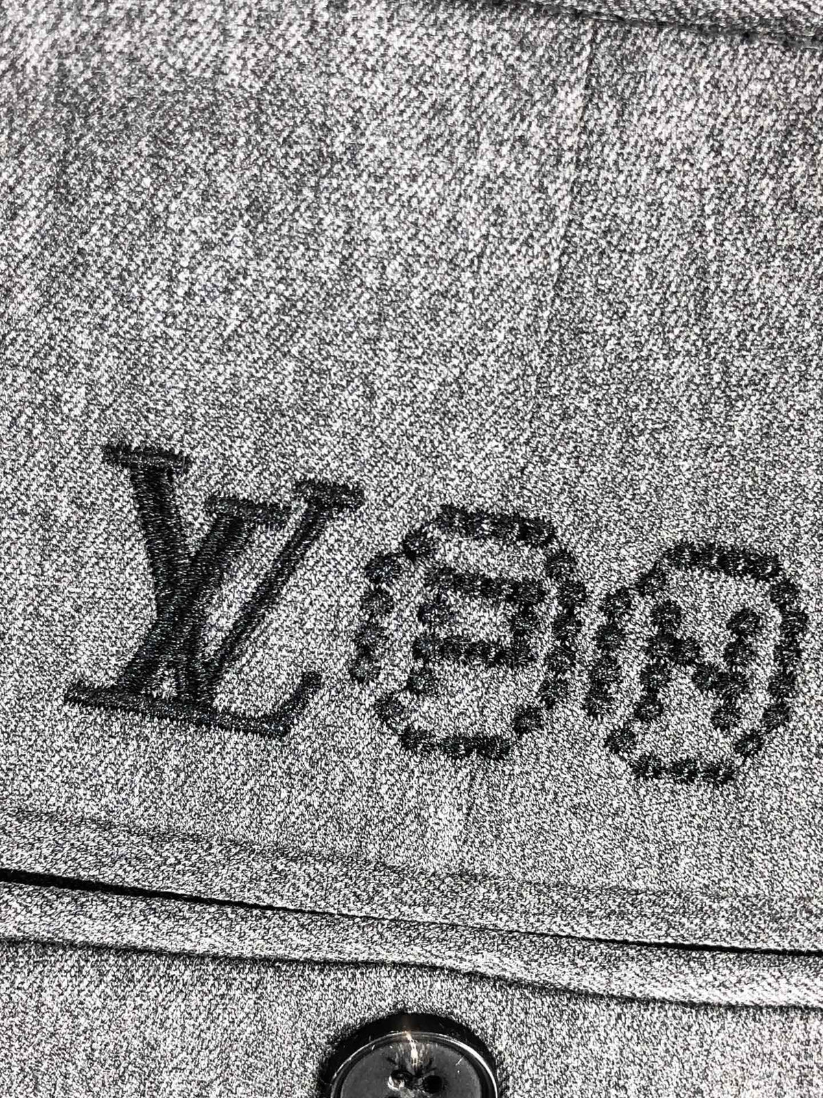 Louis Vuitton Men's Slim Fit Blend Suit Set – Autumn/Winter Collection