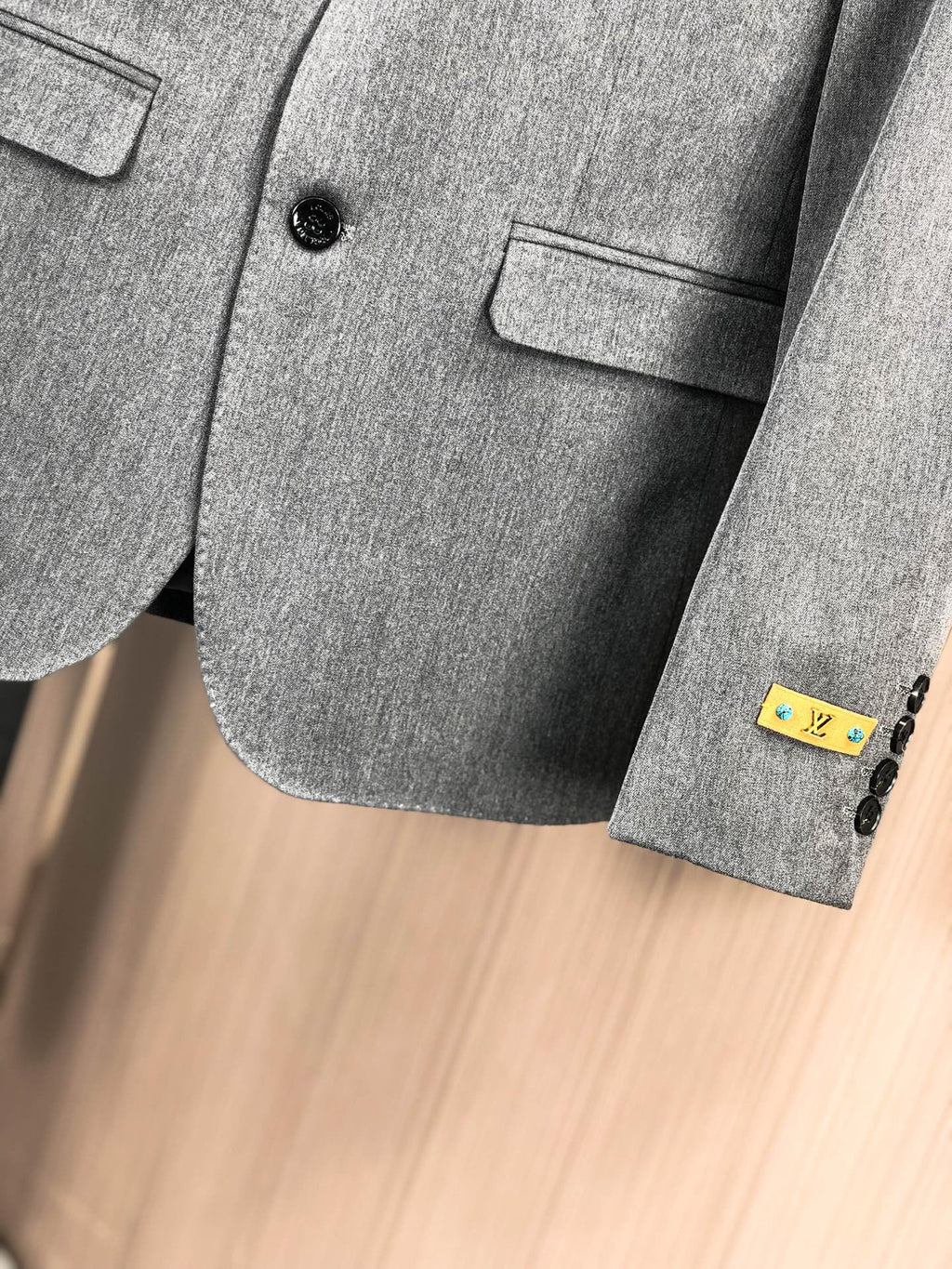 Louis Vuitton Men's Slim Fit Blend Suit Set – Autumn/Winter Collection