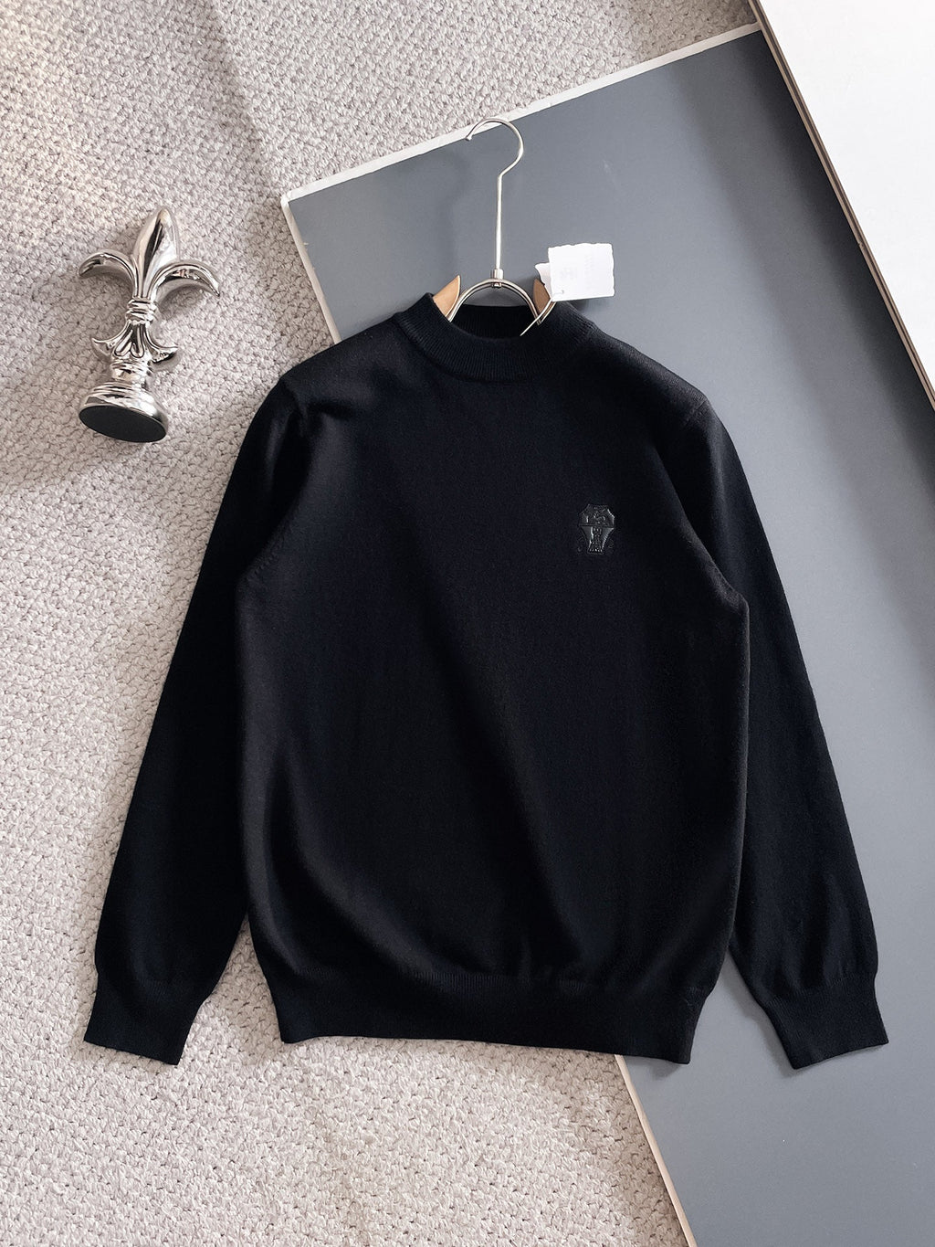 Brunello Cucinelli Merino Wool Half-Zip Sweater