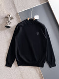 Brunello Cucinelli Merino Wool Half-Zip Sweater