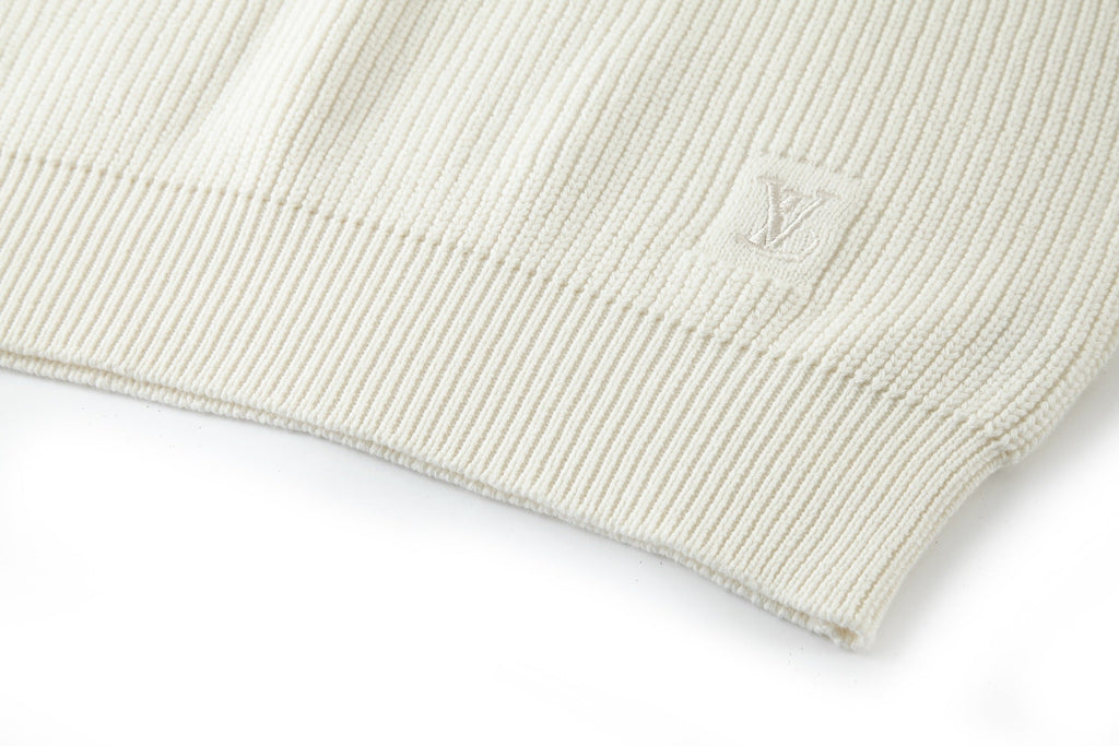 Louis Vuitton Embroidered Logo Knit Sweater