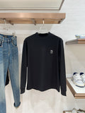 Brunello Cucinelli Men's Embroidered Logo Base Layer Top – 2025FW
