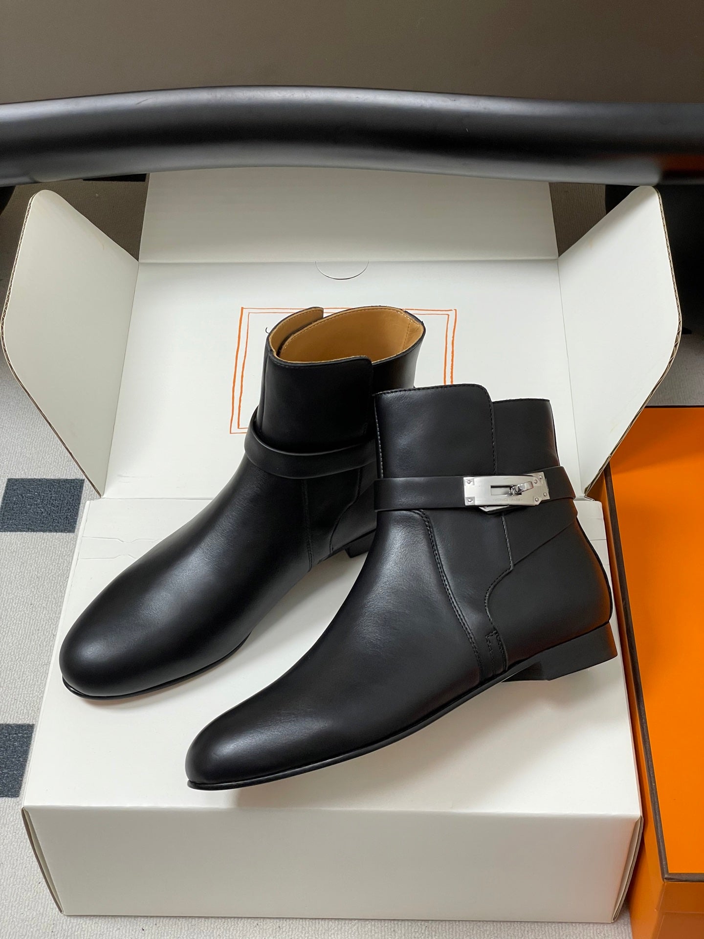 Hermès Neo Kelly Buckle Ankle Boots – 25FW