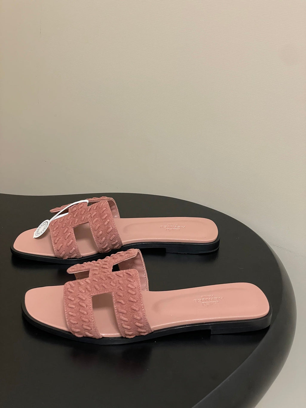Hermès Oran Woven Suede Sandals – 2025 Collection