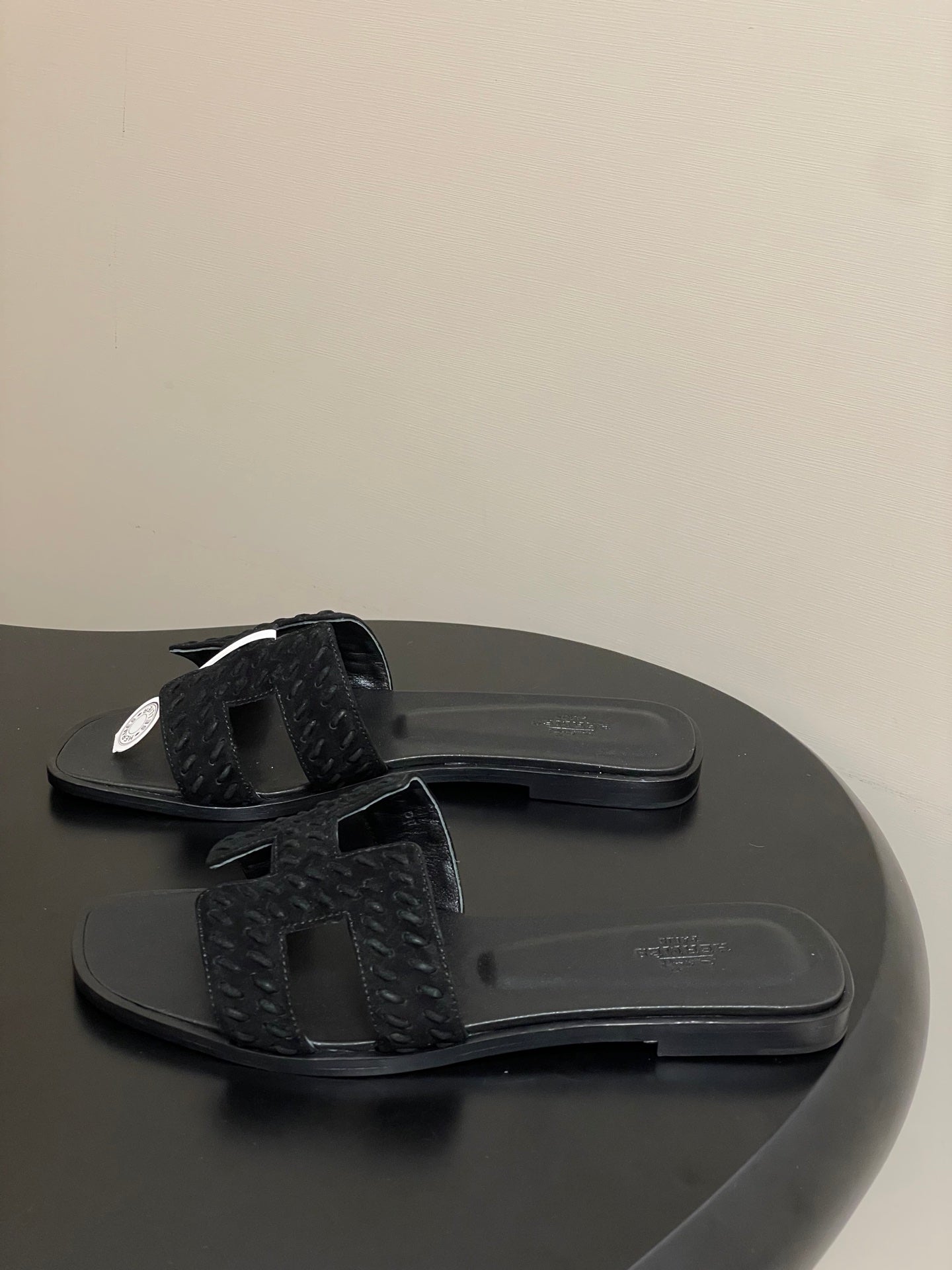 Hermès Oran Woven Suede Sandals – 2025 Collection