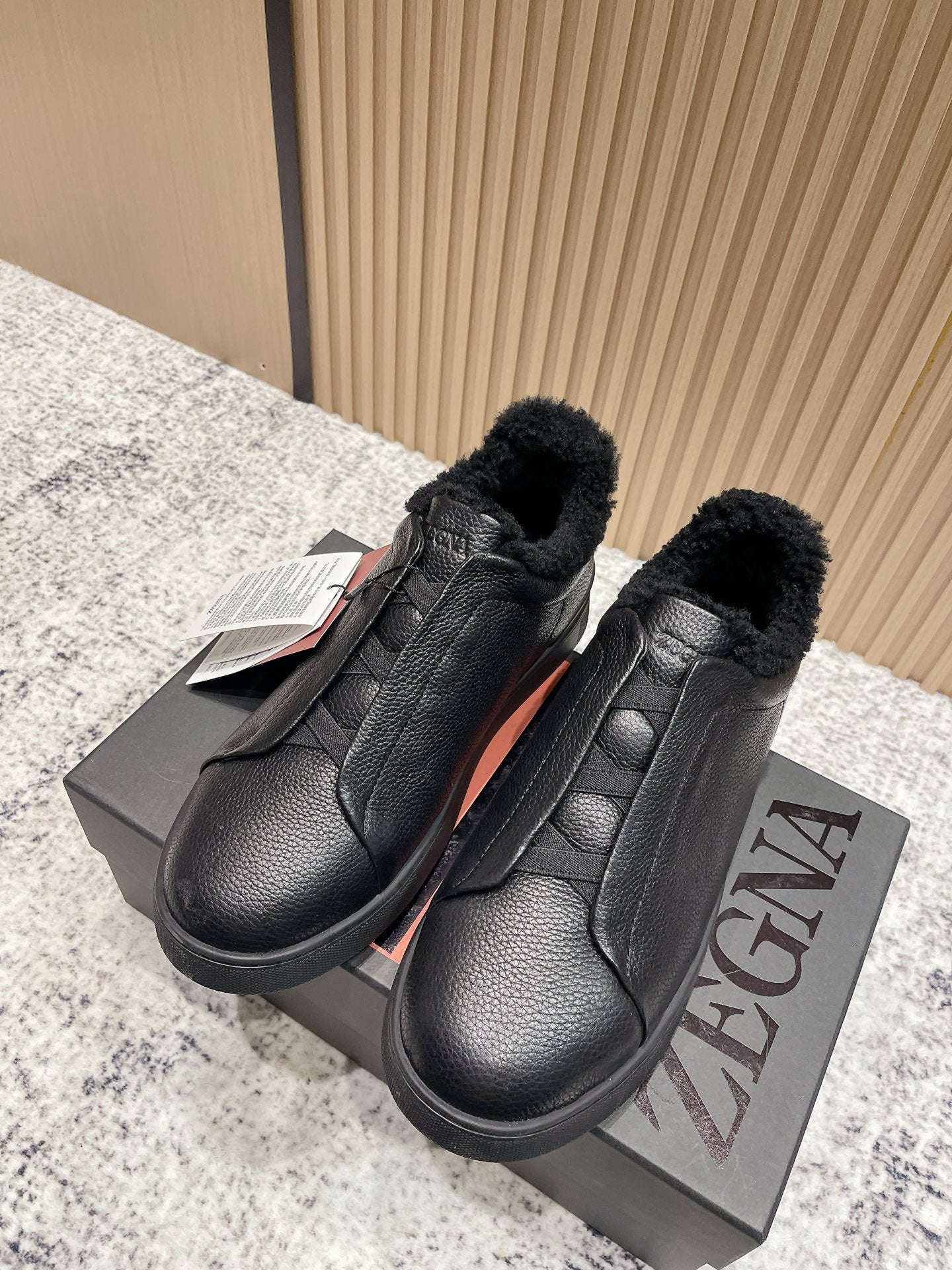 Zegna Triple Stitch Low-Top Casual Shoes – 2025SS