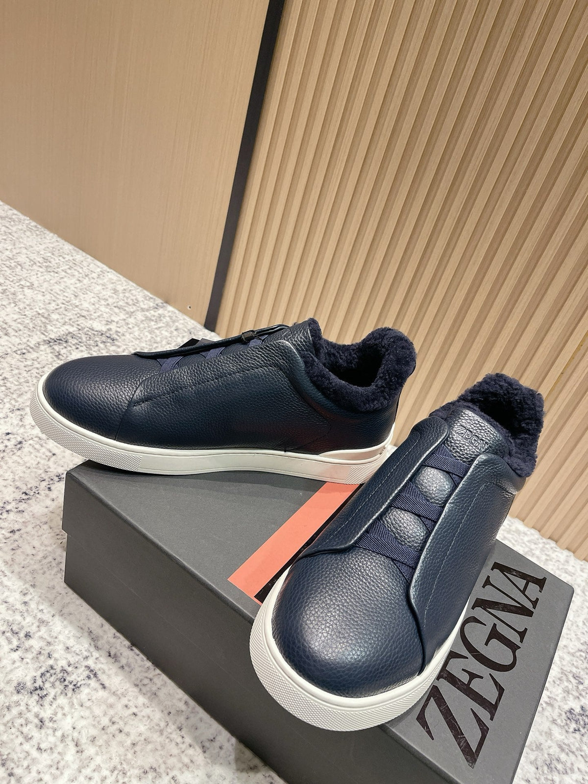 Zegna Triple Stitch Low-Top Casual Shoes – 2025SS
