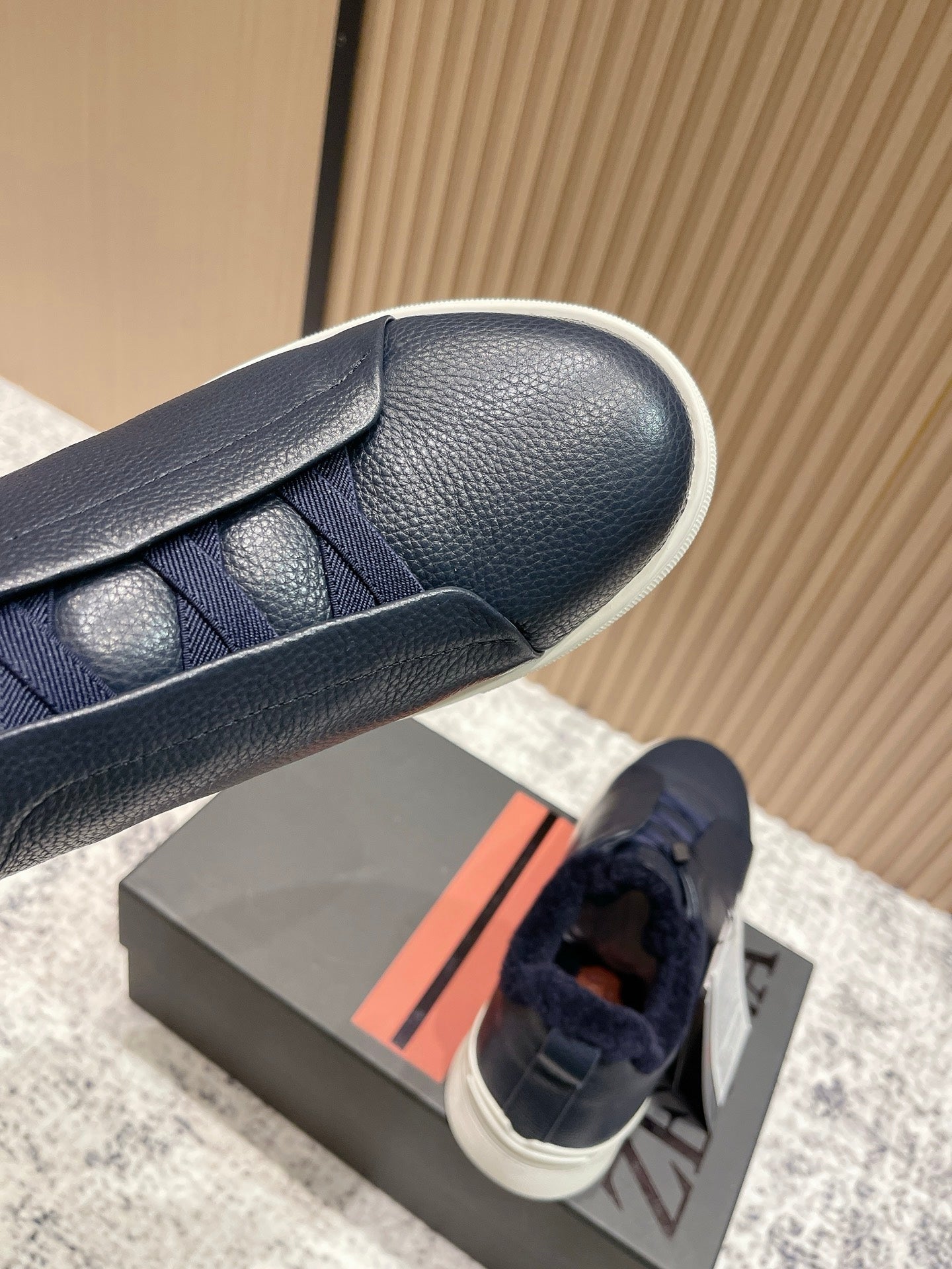 Zegna Triple Stitch Low-Top Casual Shoes – 2025SS